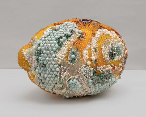 These Moldy Fruits Are Actually Sculptures Made Of Gemstones