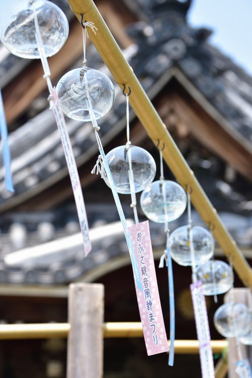 norisunorin:  奈良県　おふさ観音　風鈴祭り  nara  ofusakannon windchime