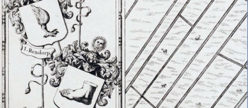 Julius Milheuser (after Daniël Stalpaert) - Map of Amsterdam (1662). Detail.