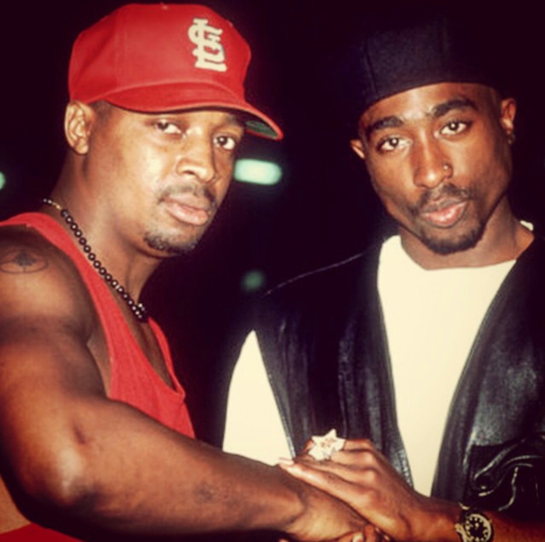 resurrectinghiphop:  Chuck D &amp; 2Pac