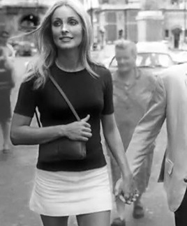 Sharon Tate X Margot RobbieWardrobe Comparison - One Upon a Time in Hollywood (2019)