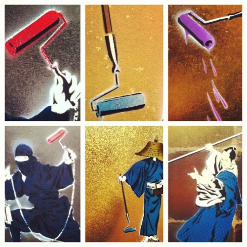 speluno-japan:  ZEN ONE Artwork 展示中です‼‼ クオリティの高さ半端ないです。#weapon #bomb #art #artist #artwork #design #graffiti #graffitiart (cmkgallery) 