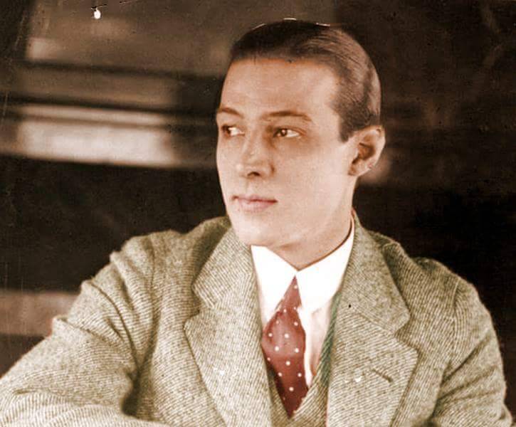 Bowlers and High Collars — Remembering Rudolph Valentino on his ...