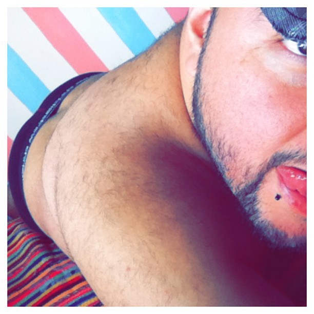 cesarincub23:  #bear #cub #hairyback #beard #piercing #butty #undies