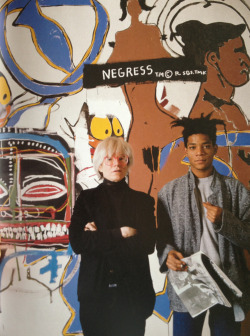 primary-yellow:  Andy Warhol and Jean-Michel