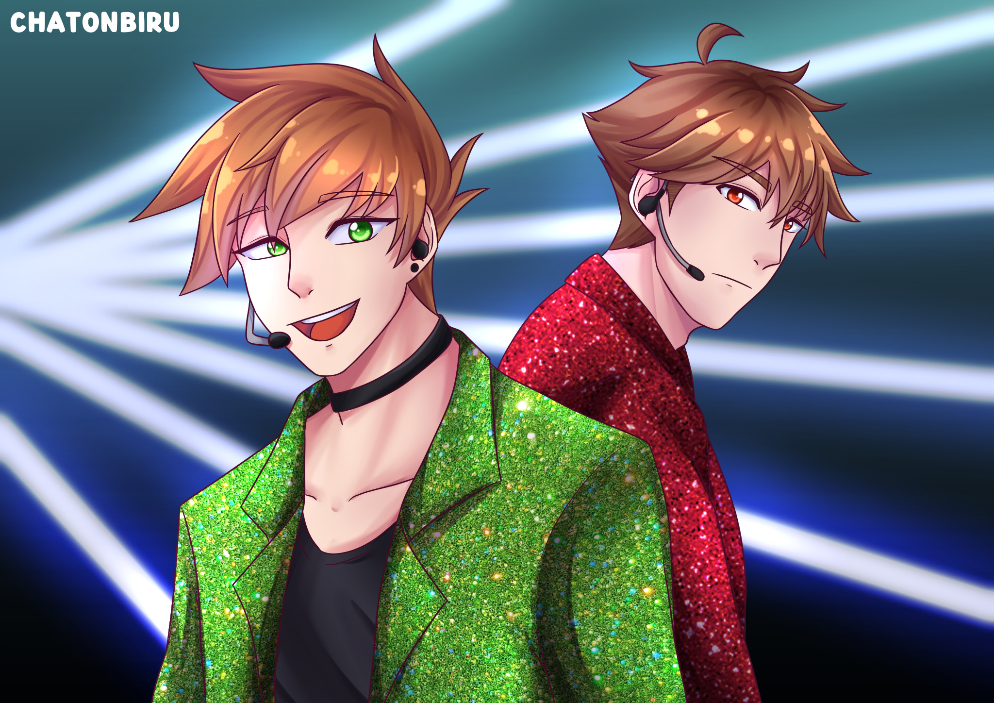 chatonbiru:Reguri week fanart log