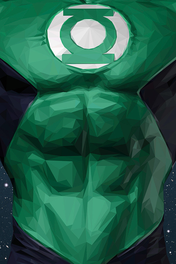 league-of-extraordinarycomics:  Justice League Triangle HeroesCreated by Simon Delart