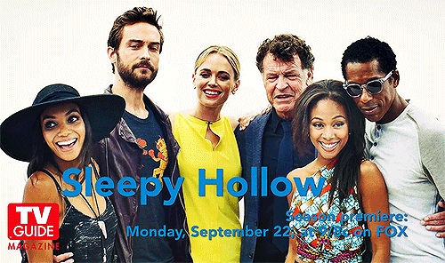 our-destinies-entwined:  Sleepy Hollow Cast | SDCC 14 Tv Guide 
