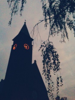julroses:  The church in my village is ready