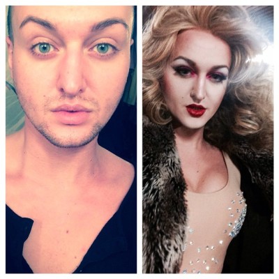 Well it’s Transformation Tuesday so here is both sides 🙈🌟🙊💖💋 #transformation #transformationtuesday #tuesday #gay #gayboy #macboy #makeupaddict #mua #blonde #drag #dragrace #dragqueen #dragaholic #dragmakeup #evadestruction #evadestruction3 #followme...