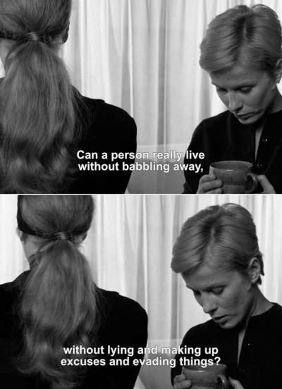 dolcezzainquieta:Persona (1966), Ingmar Bergman 