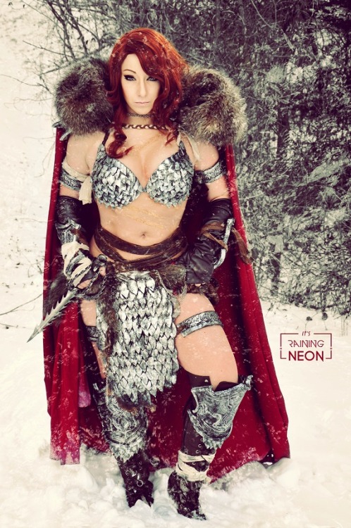 Red Sonja by Its-Raining-Neon