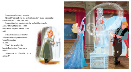 forever-tangledup:  And here is the Frozen story! It’s pretty cute as well. 