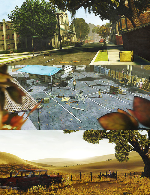  the walking dead game + enviroments 