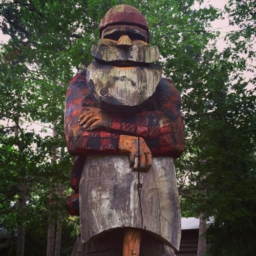 ‘Sup? (at Paul Bunyan Logging Camp)