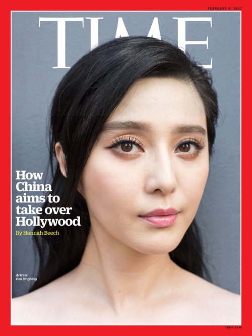 fyfanbingbing:Fan BingBing on the cover of Time Asia