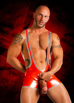 Such a hot singlet on a hot man