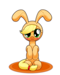 apple jack in bunny suit by *hoyeechun