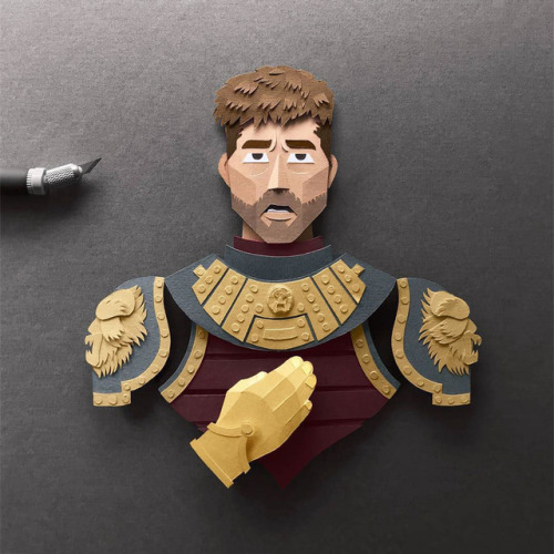 pixalry: Game of Thrones Papercuts - Created adult photos