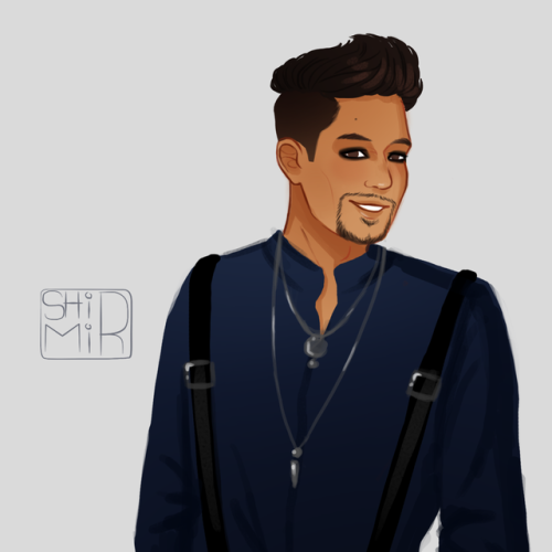 shirmirart:Inspired by that teaser where Harry looked fine af with those suspenders. Pretty sur