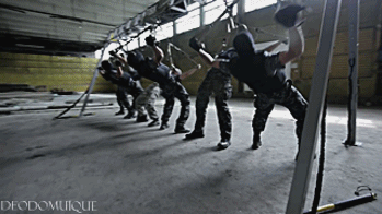 rudegyalchina:  deodomuique:  TRX Special Forces    Do you see what their vest says ???   Pay attention and get your shit up.