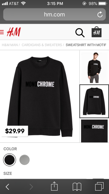 omg dash, i’m so tempted to buy this since otp !!! i wanna be an even bigger monochrome trash by wearing this agsdhjfkffkkllsomeone else submitted this sweatshirt to me too sdgsfgg  i laughed