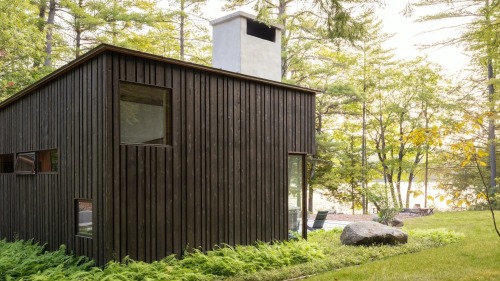 Loon Lake Retreat, Freedom, Carroll County, New Hampshire, United States,Whitten Architects,Interior