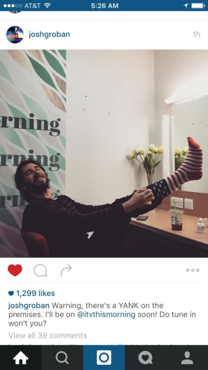 celebritysockpics:  Josh Groban 