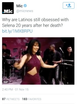 gorditagrenuda:  leorizanzel:  mixedlatinxs:  spookipapi:  This is so fucking rude  Idk maybe bc she’s an inspiration and was incredibly successful by doing what she loved ? Maybe she was just an overall amazing person ? Like the fuck ?  Why are white
