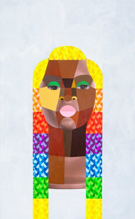 Through Blocks of Geometric Color, Artist Derrick Adams Celebrates the Joy of Self-Expression