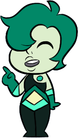 jigokuhana:  Thought I’d make some Classroom Gem versions of Dioptase. Because why not? :3Enjoy~
