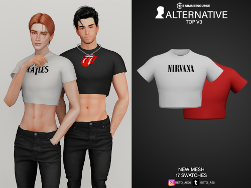  Alternative (Top V1)- 13 colors- New Mesh- All Lods- All maps DOWNLOAD IN TSR Alternative (Top V2