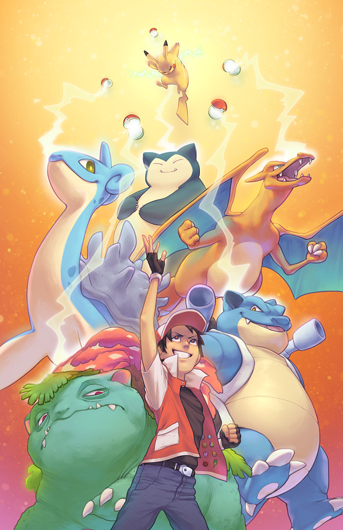 pixalry:   Pokemon Illustration - Created by Susan Kang  