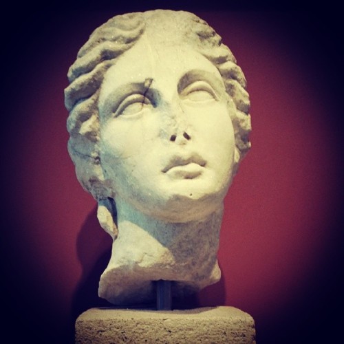 “Head of Apollo” at the Archeological Museum of #Thessaloniki ( second largest city in #