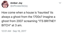 pansexualparkinsons: beyonslayed:  whitepeopletwitter: A true nightmare me:  I pity the future generations that have to deal with gen z ghosts that yell “yeet” everytime they move everything around the house to creep the owner out 