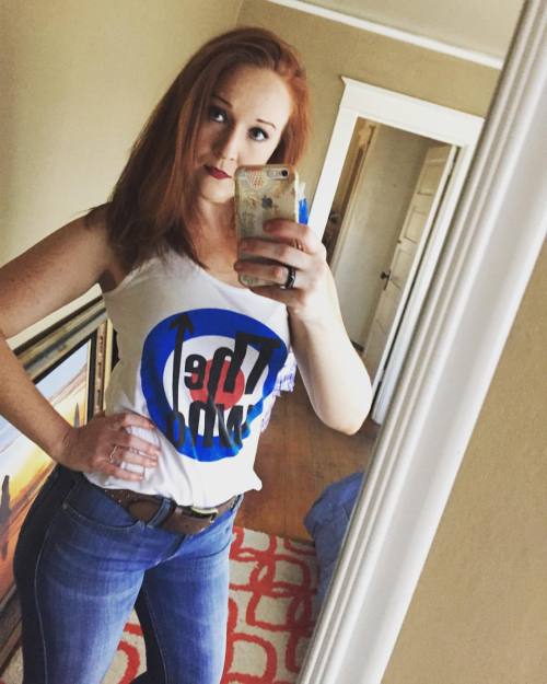 thatportlandredhead: A look from earlier in the week, my bday #ootd #thatportlandredhead #thewho #re