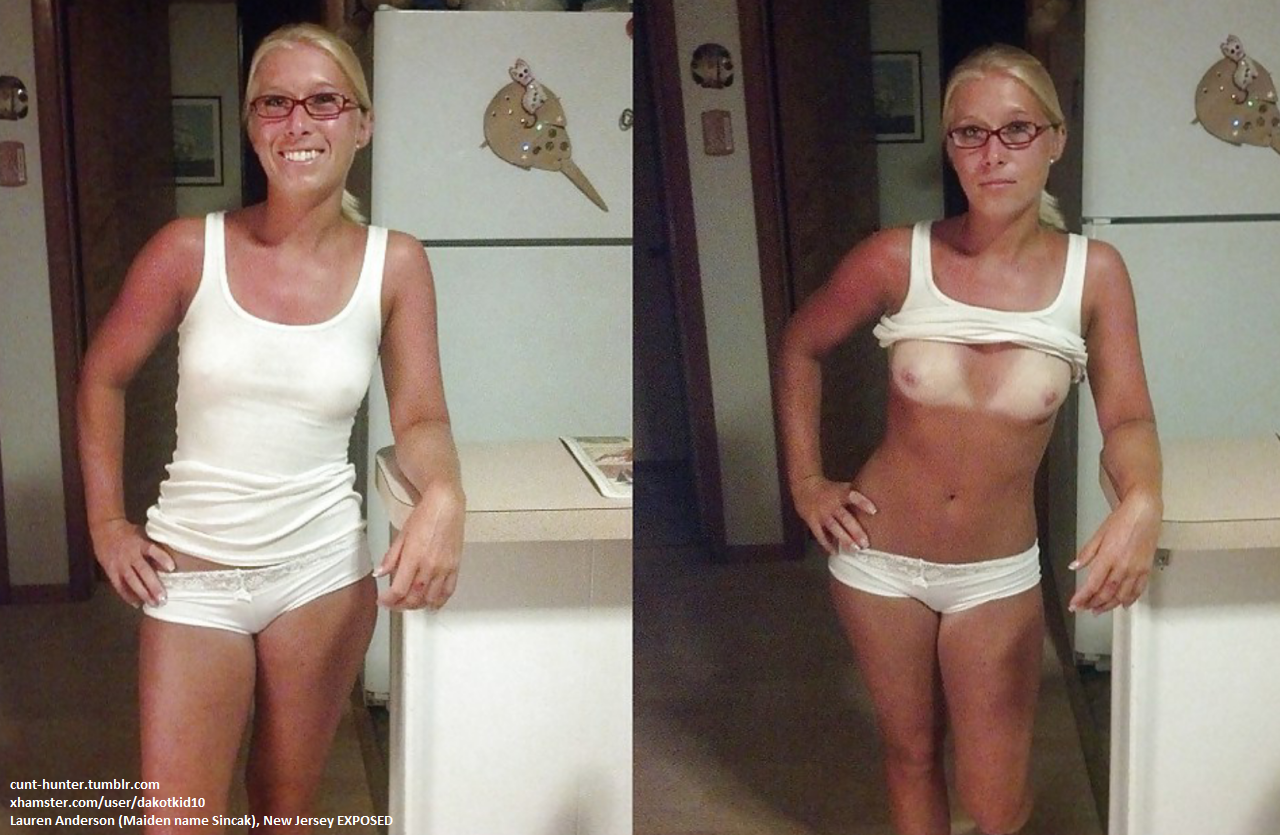 cunt-hunter:  Lauren Anderson (Maiden name Sincak), New Jersey EXPOSED 