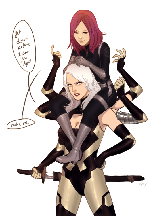 ladyilena:  Massive doodle dump [1] [2] [3] [4] [5]  When I started MAA (Marvel