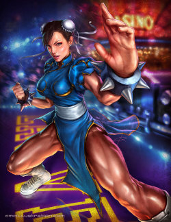 Chun Li - Capcom Fighting Tribute by Aioras