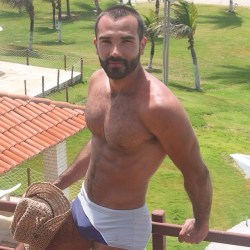 Hairy Muscle Hunks