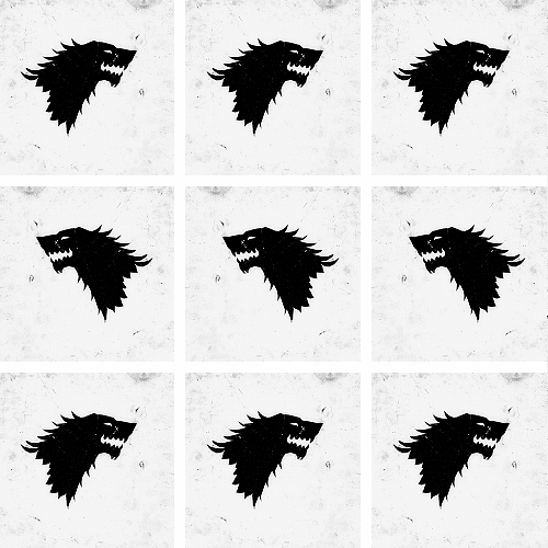 - When the snows fall and the white winds blow, The lone wolf dies, but the pack survives.