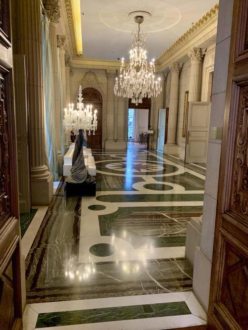 The beautiful Palacio Duhau, Recoleta, Buenos Aires