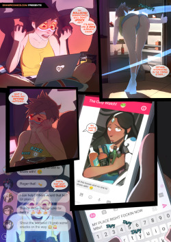 sharky-loves-hentai:  Ongoing Overwatch comic by Sinner.