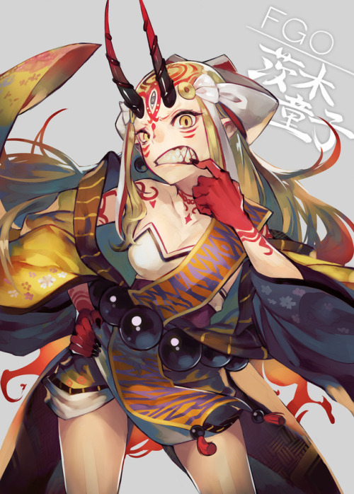 ainezu:  FGO茨木童子  