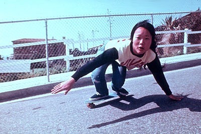 wocinsolidarity:nomorethumbs:Peggy Oki, Queen of the Z-Boys.The only female woman to grace the Zephy