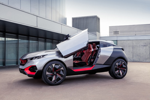 Making of the design process of the Peugeot Quartz Concept-Car.Inside the Style Peugeot.Exterior car