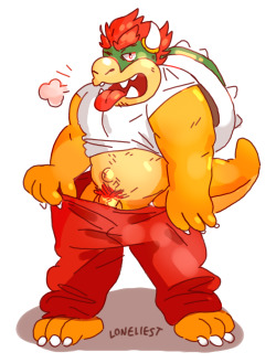 loneliest-bara:  somethin for BOWSER DAY LOVE YOU BA BY