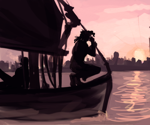 the video for blancmange’s living on the ceiling is set in 80s cairo so i… had to do th