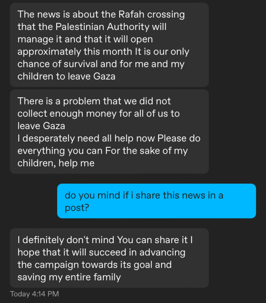 Donate to Help Sahar and Her Family to Evacuate Gaza, organized by Ahmed Shamia