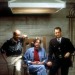 rev-another-bondi-blonde:Frank Darabont, Stephen King, and Tom Hanks on the set of